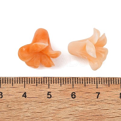 Dyed Synthetic Coral Beads X-GG-H001-01C-07-1