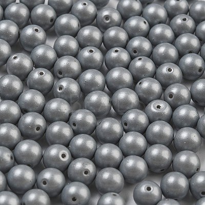 Baking Paint 3/0 Glass Seed Beads SEED-A034-02F-1