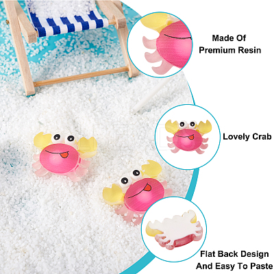 Opaque Resin Cabochons CRES-TAC0002-09-1