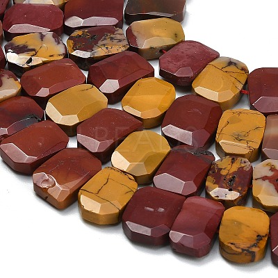 Natural Rhodonite Beads Strands G-C285-A06-01-1