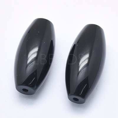Natural Obsidian Beads G-P384-T22-1