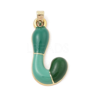Alloy Enamel Pendants ENAM-S023-01G-J-1
