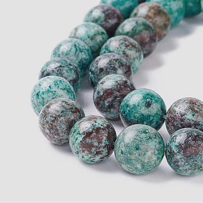 Natural Chrysocolla Beads Strands G-I318-09D-1