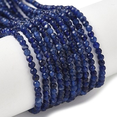 Natural Sodalite Beads Strands G-D306-A01-2mm-A-1