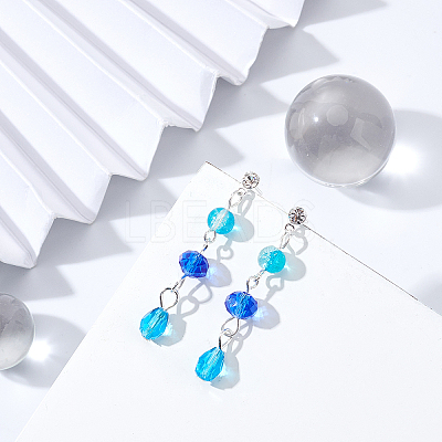 Brass Post Earring Findings KK-PH0004-49-1