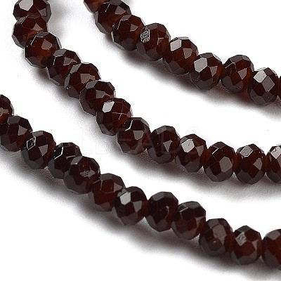 Baking Paint Imitation Jade Glass Bead Strands DGLA-A034-J2MM-A11-1
