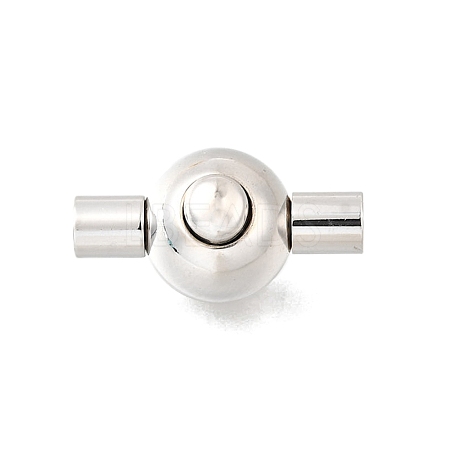 Brass Bayonet Clasps KK-P306-09P-1