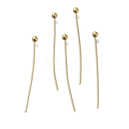 Brass Ball Head Pins KK-H502-03M-G-1