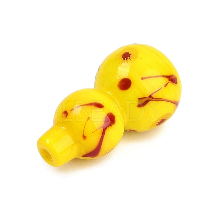 Handmade Lampwork Beads LAMP-Q005-08E-1