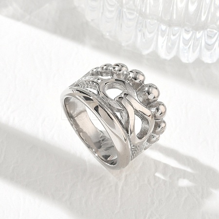 304 Stainless Steel Finger Rings SA-CBA289B-05P-1