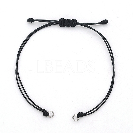 Braided Waxed Cord for DIY Bracelet Making X-STAS-N090-JA709-1-1
