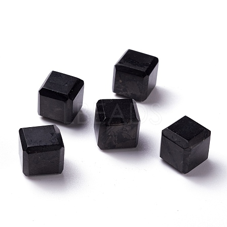 Natural Shungite Beads G-F675-23A-1