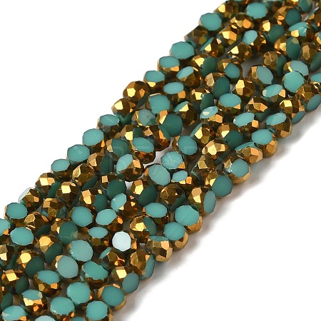 Electroplate Glass Beads Strands EGLA-P061-01A-09-1