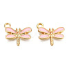 Light Gold Plated Alloy Charms ENAM-T009-02E-2