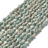 Natural Amazonite Beads Strands G-P575-C12-6mm-2