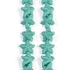 Synthetic Coral Dyed Carved Beads Strands CORA-K009-06A-05-1