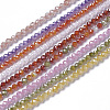 Cubic Zirconia Beads Strands G-F596-48-3mm-1