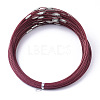 Stainless Steel Wire Necklace Cord DIY Jewelry Making TWIR-R003-09-1