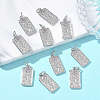 SHEGRACE Valentine's Day Brass Cubic Zirconia Pendants XGRQ3K497-552P-4