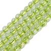 Handmade Foil Lampwork Beads Strands FOIL-K003-06B-12-1