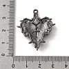 Alloy Enamel Gothic Style Pendants X-PALLOY-R157-06B-06A-3