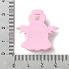 Pink Theme Opaque Resin Decoden Cabochons RESI-C045-06F-3