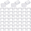 100Pcs Aluminum Beads ALUM-CP0001-01-7