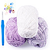 3 Rolls Super Bulky Plush Polyester Chenille Yarn OCOR-MB0001-06A-3