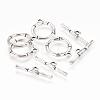 Alloy Toggle Clasps PALLOY-EA9143Y-AS-RS-1