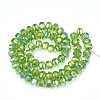 Electroplate Glass Beads Strands EGLA-S174-05I-2
