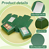 Rectangle Paper Folding Shipping Box with Window CON-WH0099-25B-4