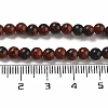 Round Natural Mahogany Obsidian Beads Strands G-N0120-20-4mm-2