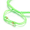 Nylon Cord Braided Bead Bracelets Making BJEW-F360-F07-3