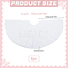 Polyester Gauze Bridal Shawl AJEW-ME0002-74B-2
