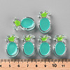 Transparent Enamel Acrylic Beads TACR-S155-002G-4