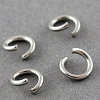 Tarnish Resistant 304 Stainless Steel Open Jump Rings A-STAS-R049-4x0.7mm-1