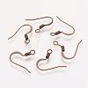 Brass French Earring Hooks KK-Q366-AB-NF-1