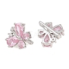 SHEGRACE Butterfly Brass Micro Pave Cubic Zirconia Spacer Bars XGRQ5K343-825P-A-2
