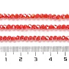 Opaque Glass Beads Stands EGLA-A035-P3mm-B03-4