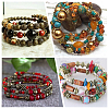 300Pcs 15 Styles Tibetan Style Alloy Beads Set FIND-SP0002-16D-6