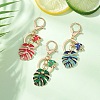 3Pcs Alloy Enamel Keychains KEYC-JKC01294-1