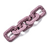 Spray Painted CCB Plastic Linking Rings CCB-Q091-009D-4