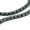 Non-Magnetic Synthetic Hematite Beaded Necklaces NJEW-E086-03-3