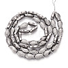 Electroplate Glass Beads Strands X1-EGLA-T025-03H-2