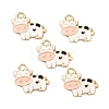 Alloy Enamel Pendants ENAM-S119-005A-1