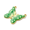304 Stainless Steel Enamel Pendants STAS-S163-01C-G-2