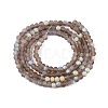 Transparent Glass Beads Strands LS-EGLA-A044-T2mm-MB16-3