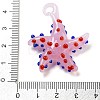 Handmade Lampwork Pendants X-LAMP-A004-05G-3