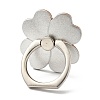 Zinc Alloy Clover Cell Phone Holder Stand Findings AJEW-G035-03P-3