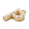 Plastic Imitation Pearl Pendants KK-P230-17G-P-2